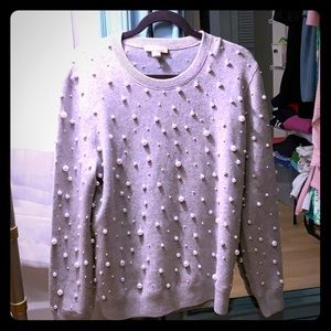 Michael Kors cashmere & cotton sweater